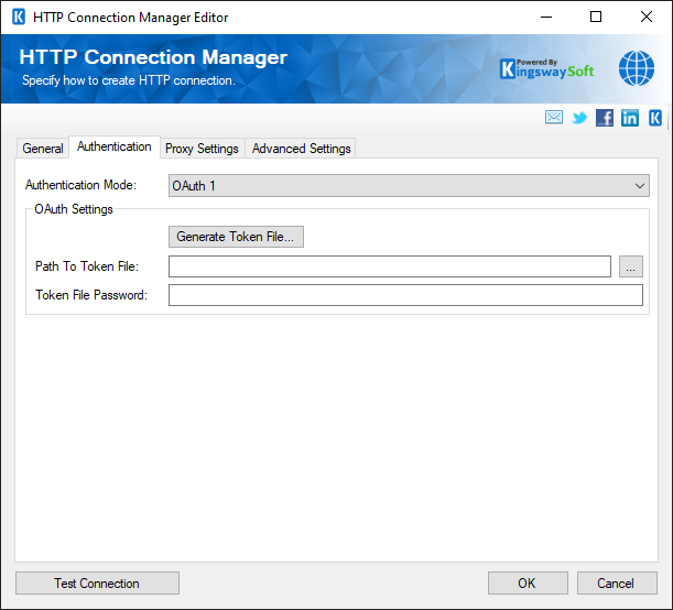 HTTP Connection Manager - Auth - OAuth1
